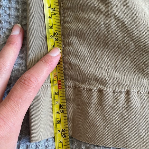 Mother Women’s Khaki Wide Leg Pants High Rise Button Fly Fit 26 Casual Pants - Picture 7 of 9